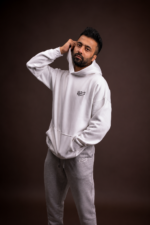 White hoodie