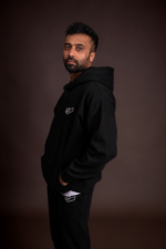 Black hoodie